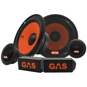 GAS MAD K1-64 - 6.5" Component hátalarasett - 80w RMS / 160w Max
