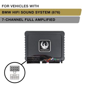 Phoenix Gold P&P DSP Power-Up Kit for BMW with HiFi Sound System