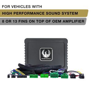 Phoenix Gold ZDAP-VOL2 Plug & Play DSP Power-Up Kit for Volvo vehicles from 2018 – Up with 8- or 13-fin OEM amplifier