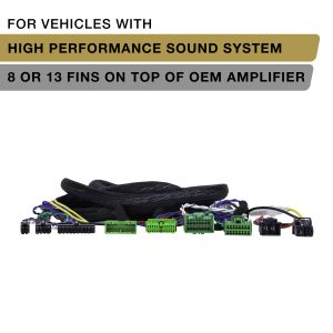 Phoenix Gold ZDC-VOL2 330cm cable with Volvo connectors for Volvos with 8 or 13 flanges on amp