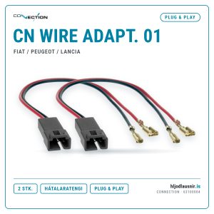 Connection CN WIRE ADAPT. 01 – Fiat / Peugeot / Lancia