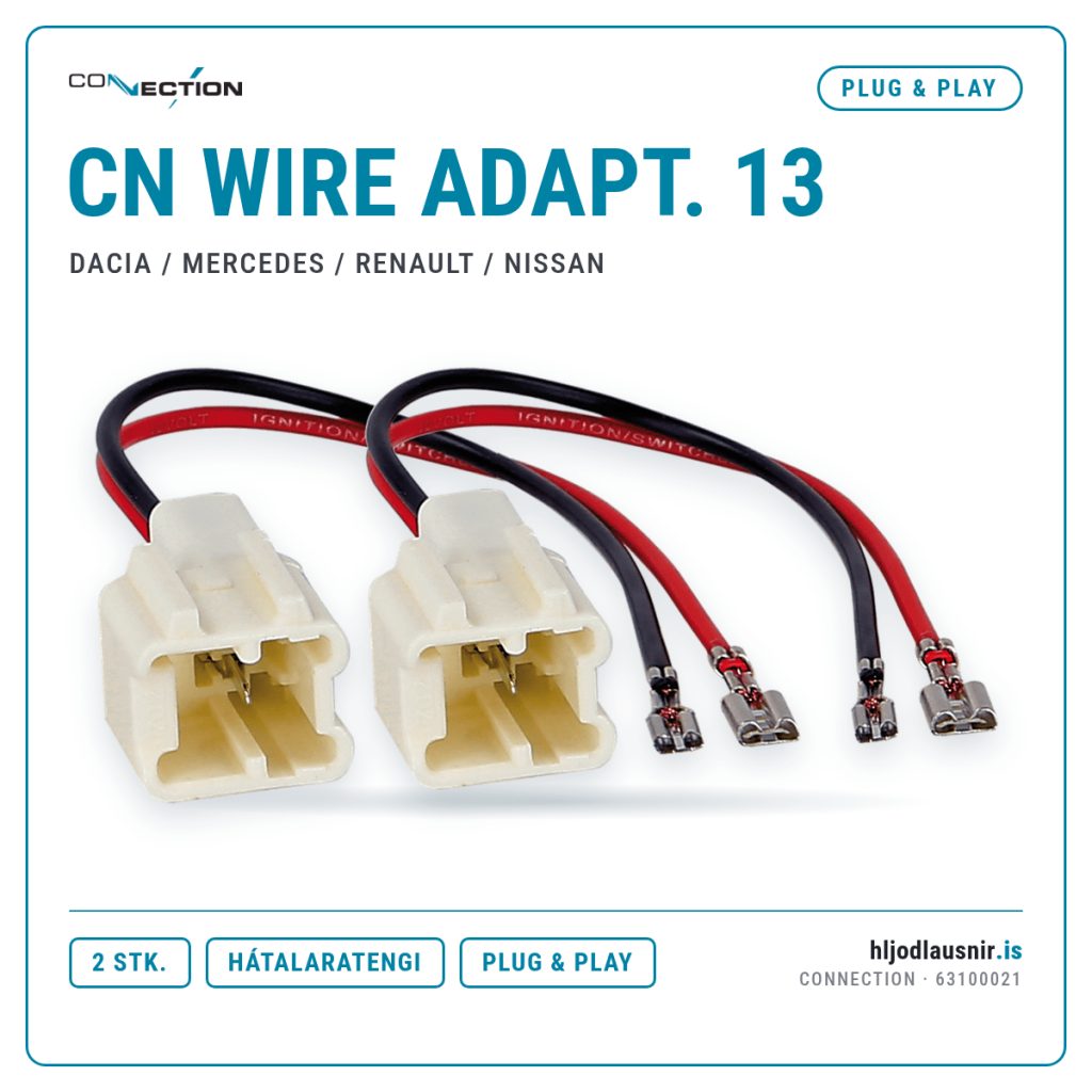 Connection CN WIRE ADAPT. 13 – Dacia / Mercedes / Renault / Nissan