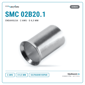 Connection SMC 02B20.1 – Endahulsa · 2 AWG · d 8,5 mm