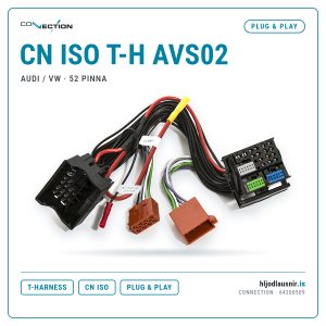 Connection CN ISO T-H AVS02 – Audi / VW · 52 pinna