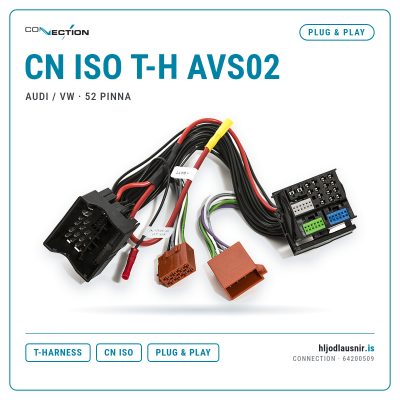Connection CN ISO T-H AVS02 – Audi / VW · 52 pinna